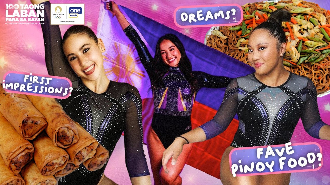 Glitz, Glam, and Girl Power: Gymnasts Emma Malabuyo, Levi Jung-Ruivivar, Aleah Finnegan share their Filipina Connection in a podcast